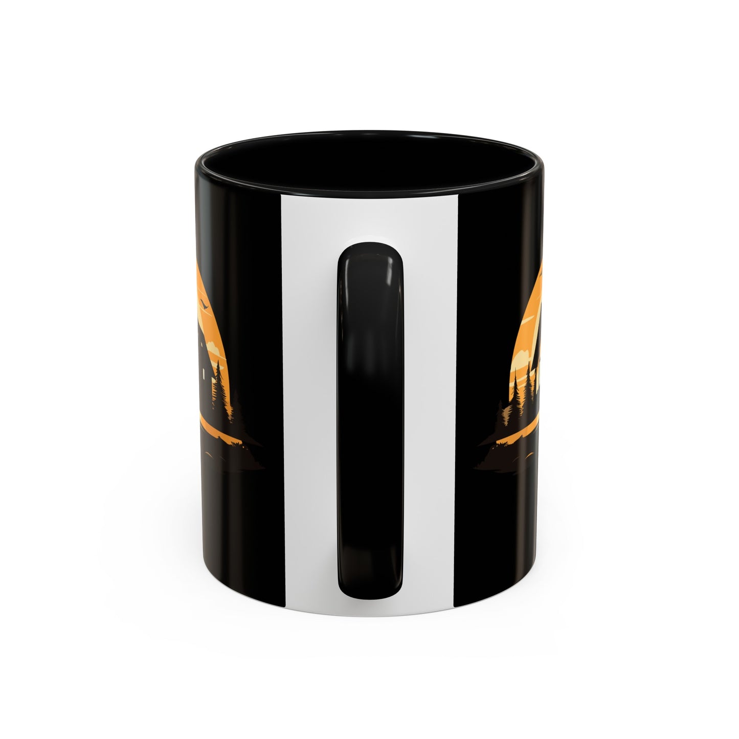 Black Accent Coffee Mug (11, 15oz)