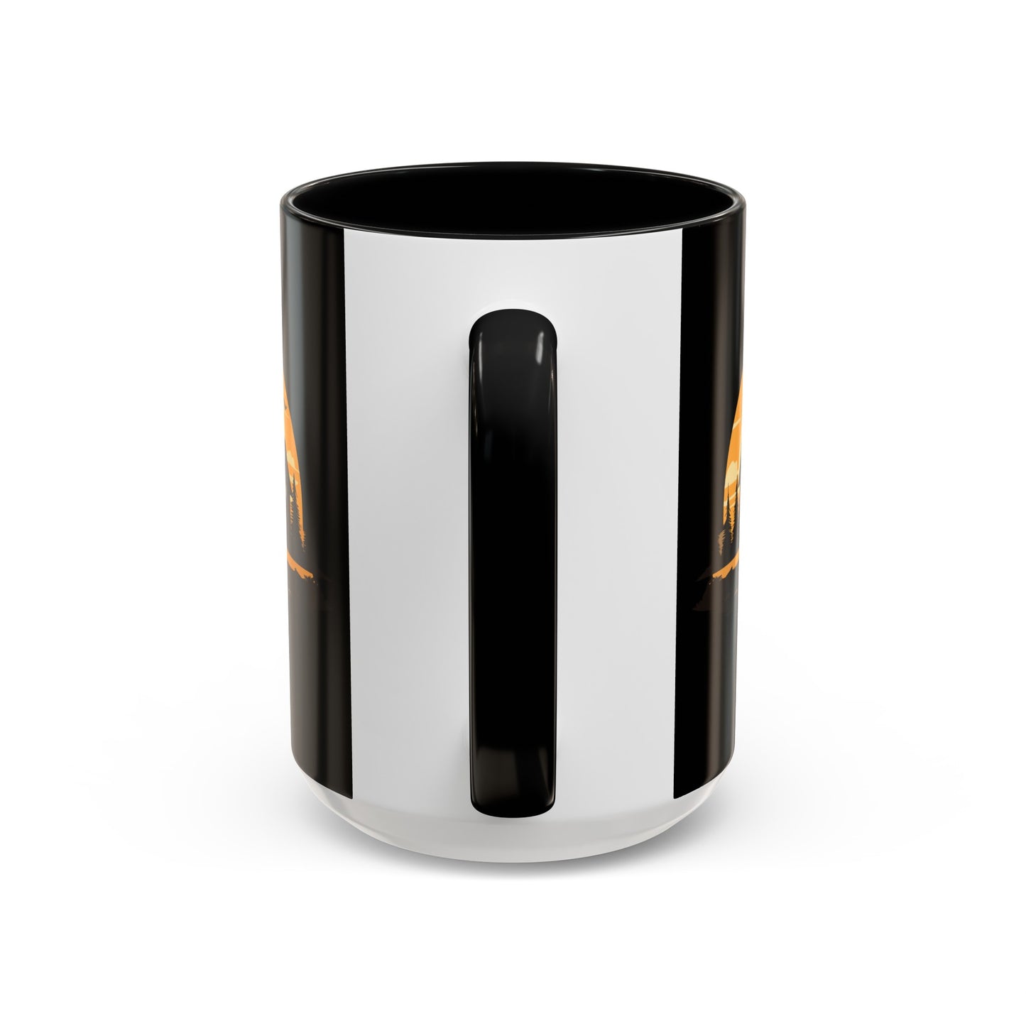 Black Accent Coffee Mug (11, 15oz)