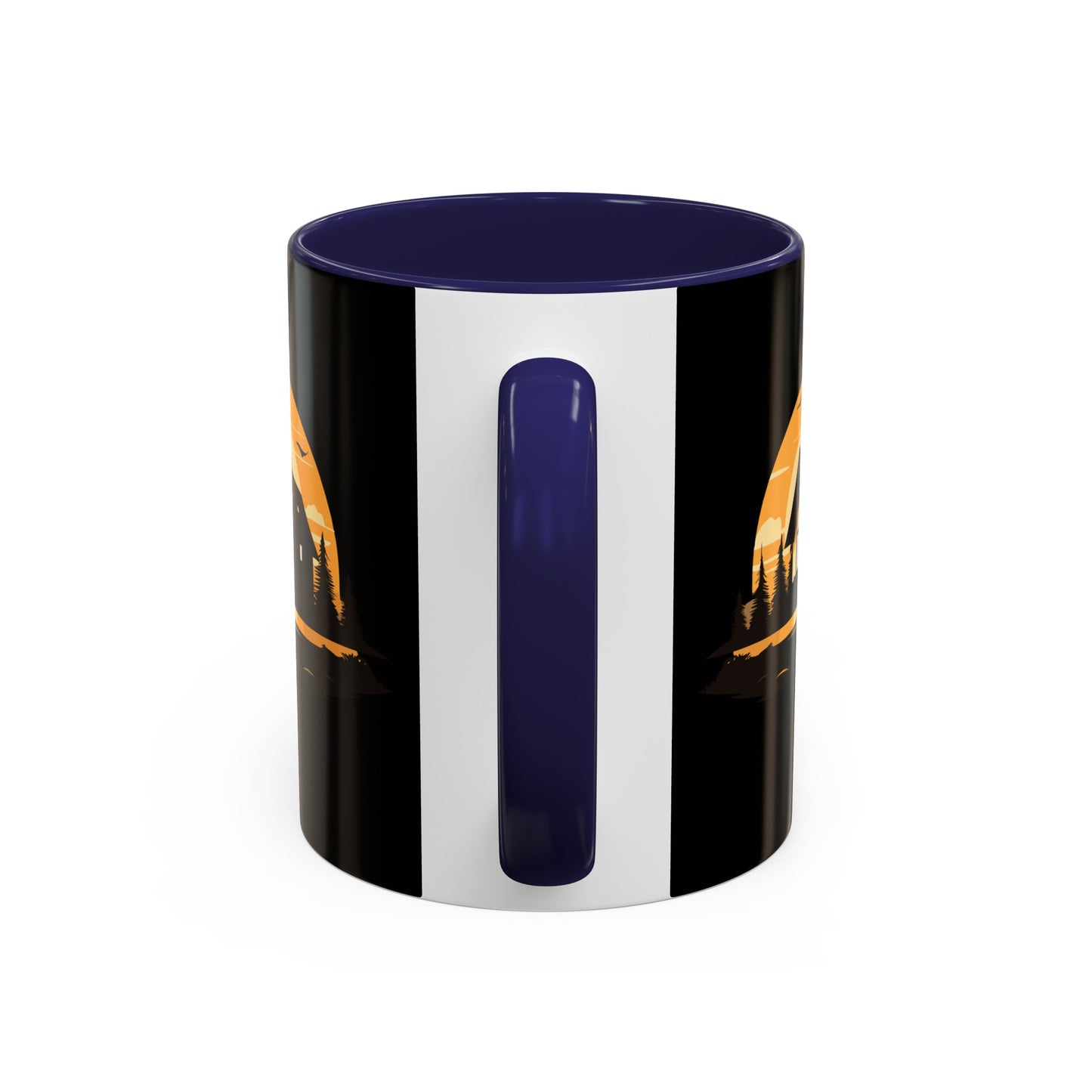 Black Accent Coffee Mug (11, 15oz)