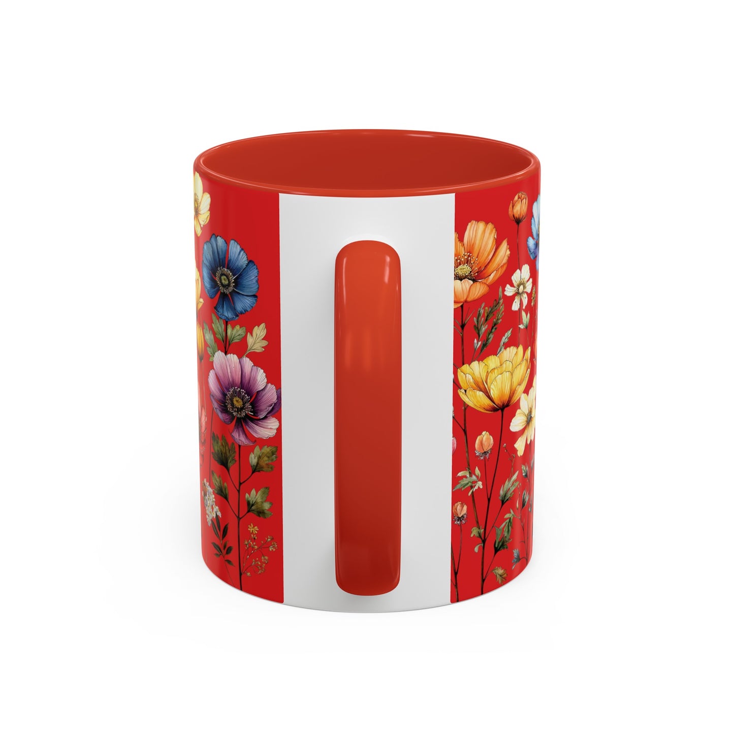 Red Accent Coffee Mug (11oz)