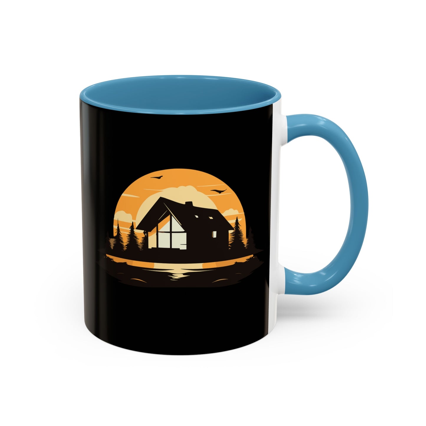 Black Accent Coffee Mug (11, 15oz)