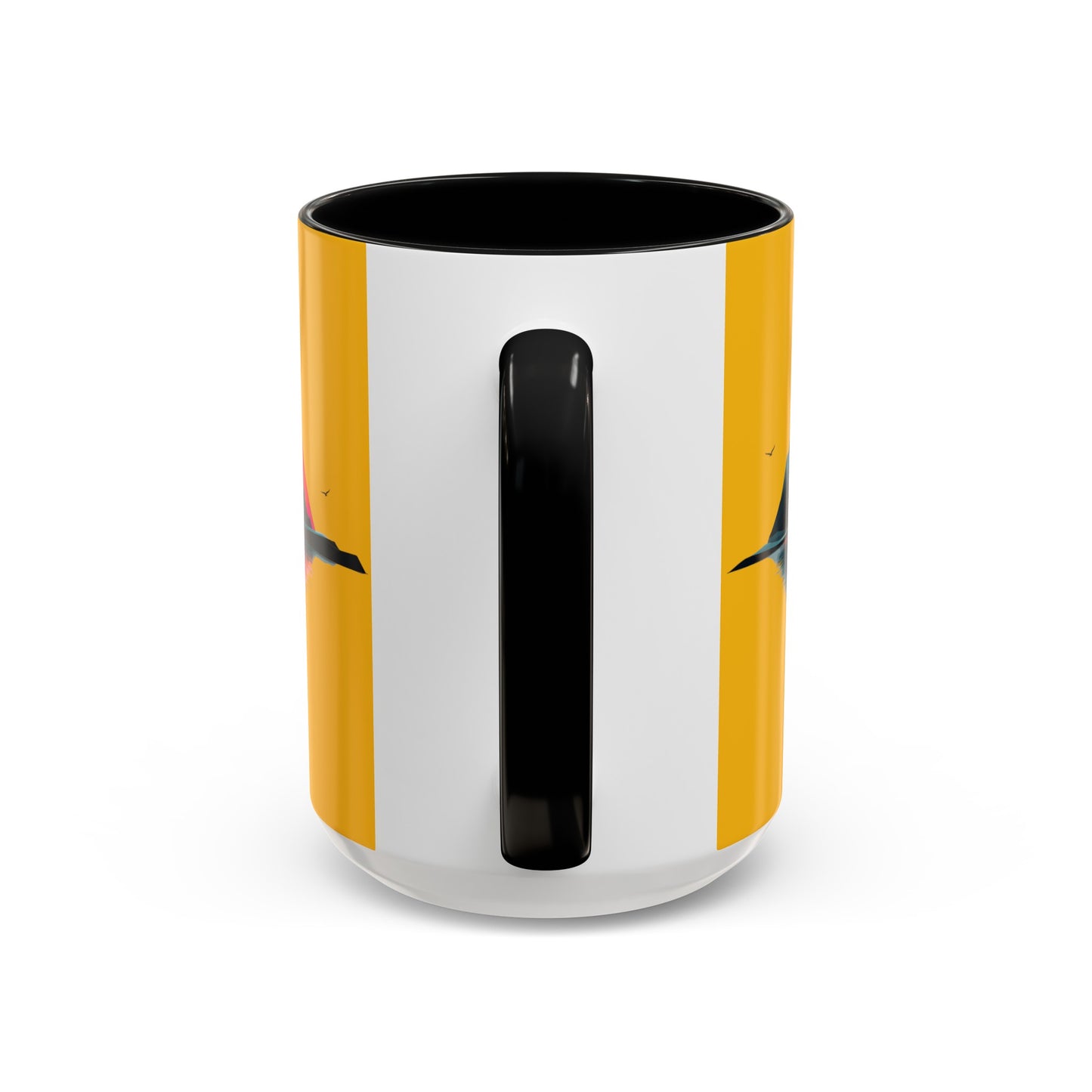 Yellow Accent Coffee Mug (11, 15oz)